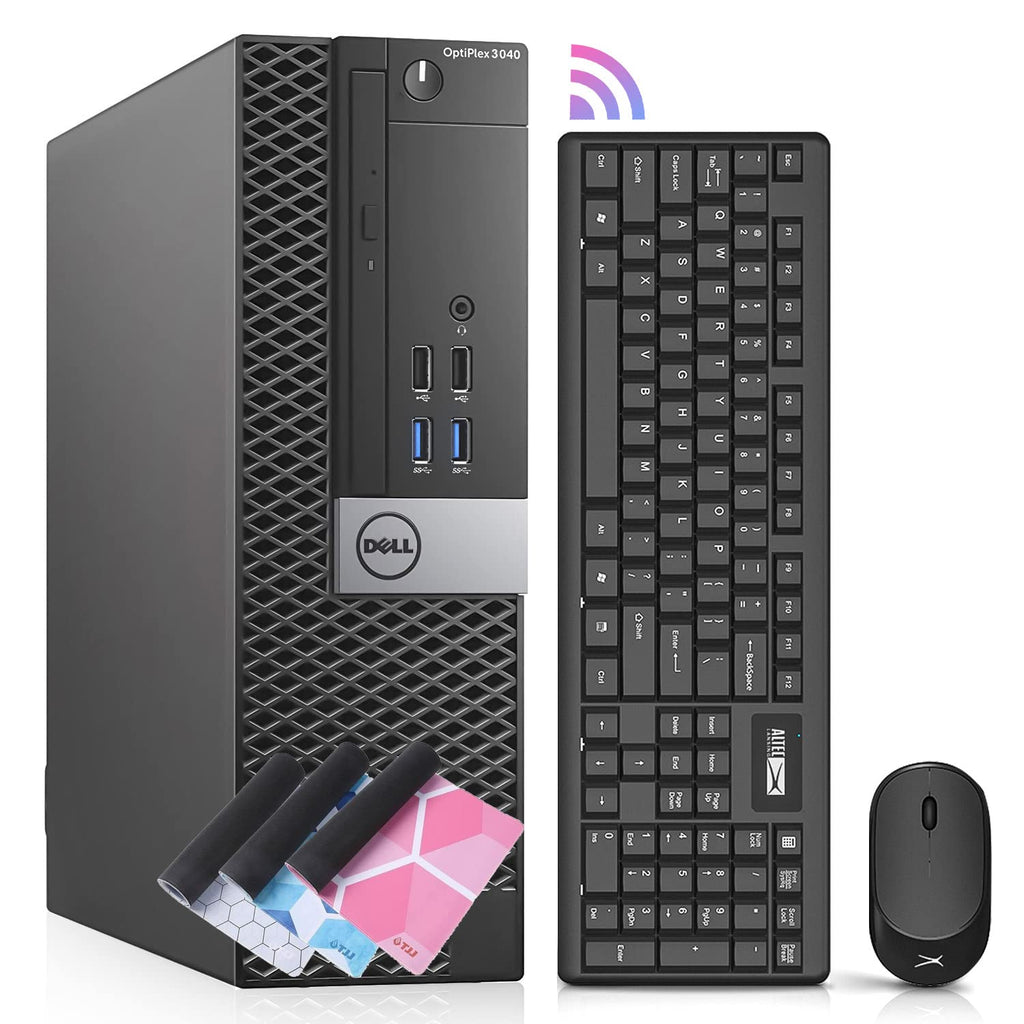 Dell OptiPlex 3040 Desktop Computers PC Intel Core i7-6700 3.4GHz16GB Ram New 512GB SSD Intel AC7260 Built-in WiFi BluetoothHDMI Refurbished Desktop ComputerWindows 10 Pro (Renewed)