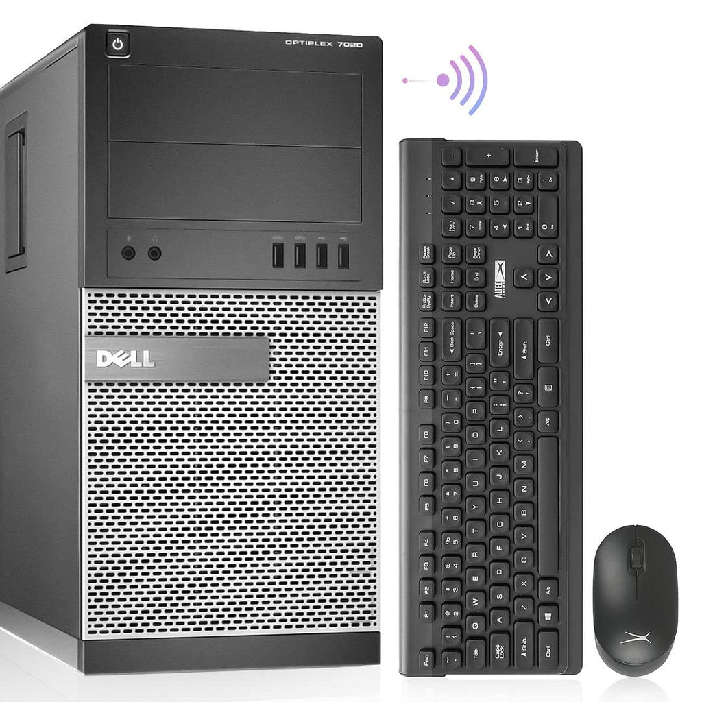 Dell OptiPlex 7020 i7 Tower Refurbished PC with Dual Monitors