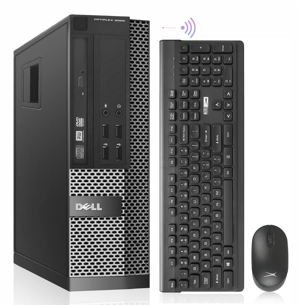 Dell OptiPlex 9020 Renewed i7 Small Desktop 32GB RAM Dual SSDs Dual Monitor